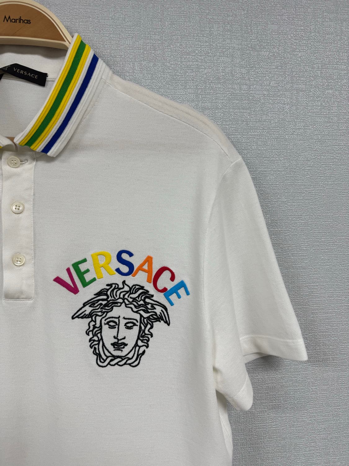 베르사체 카라 반팔 티셔츠 상품이미지2