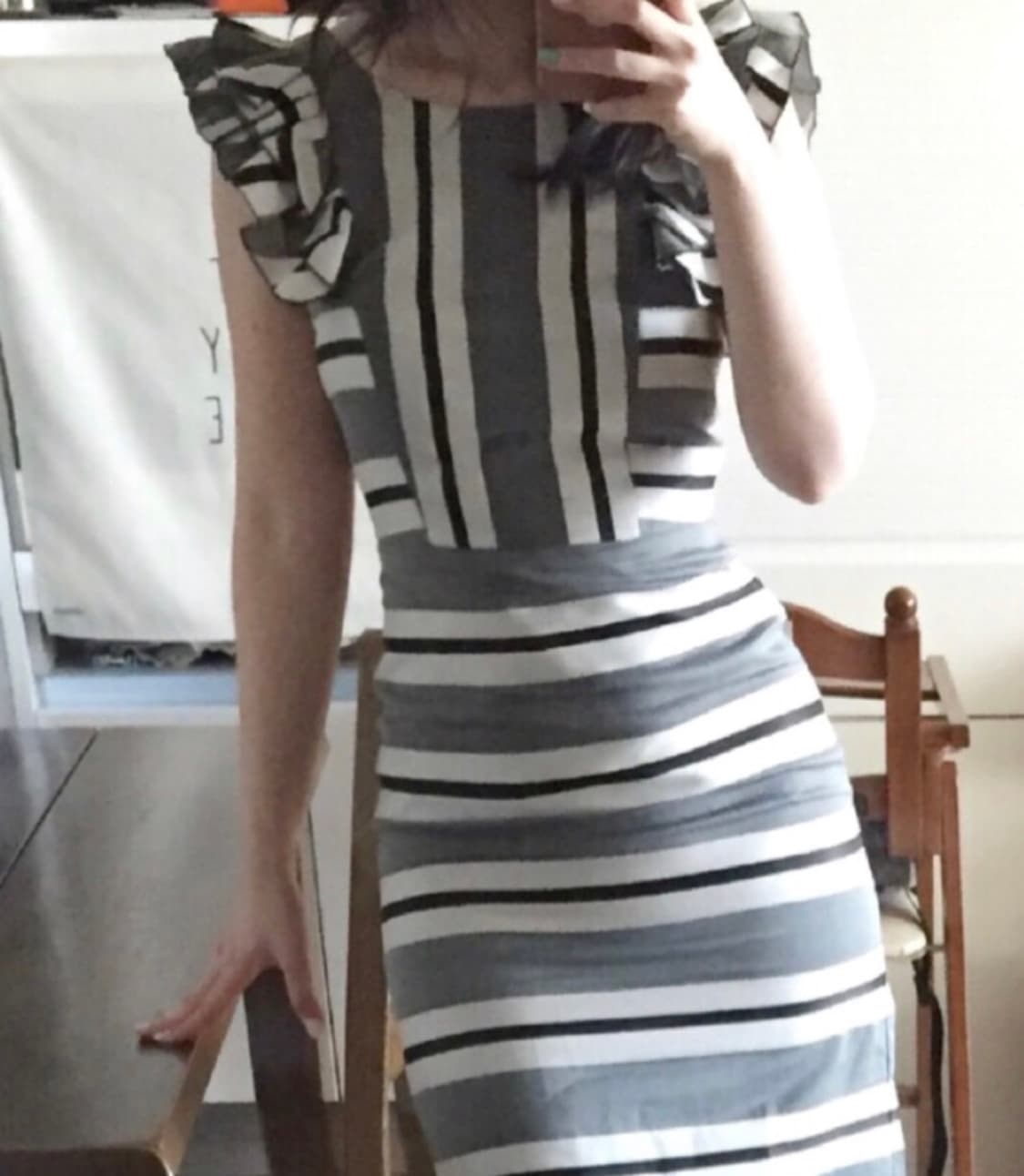 44반 마른55 새상품 정품 폴스미스 러플 정장 원피스 띠어리 타임 마인 상품이미지1