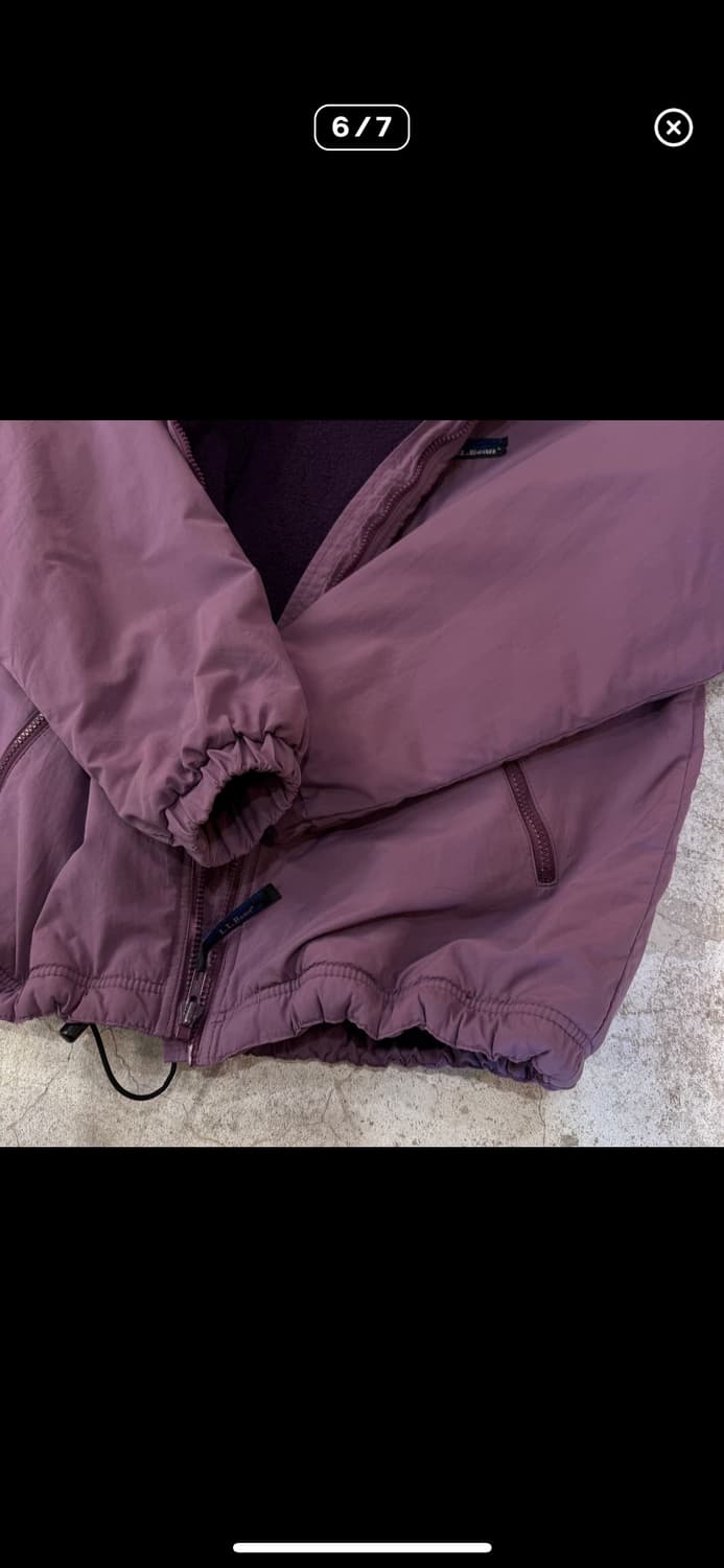 LL bean 90s 플리스 웜업 자켓 상품이미지5