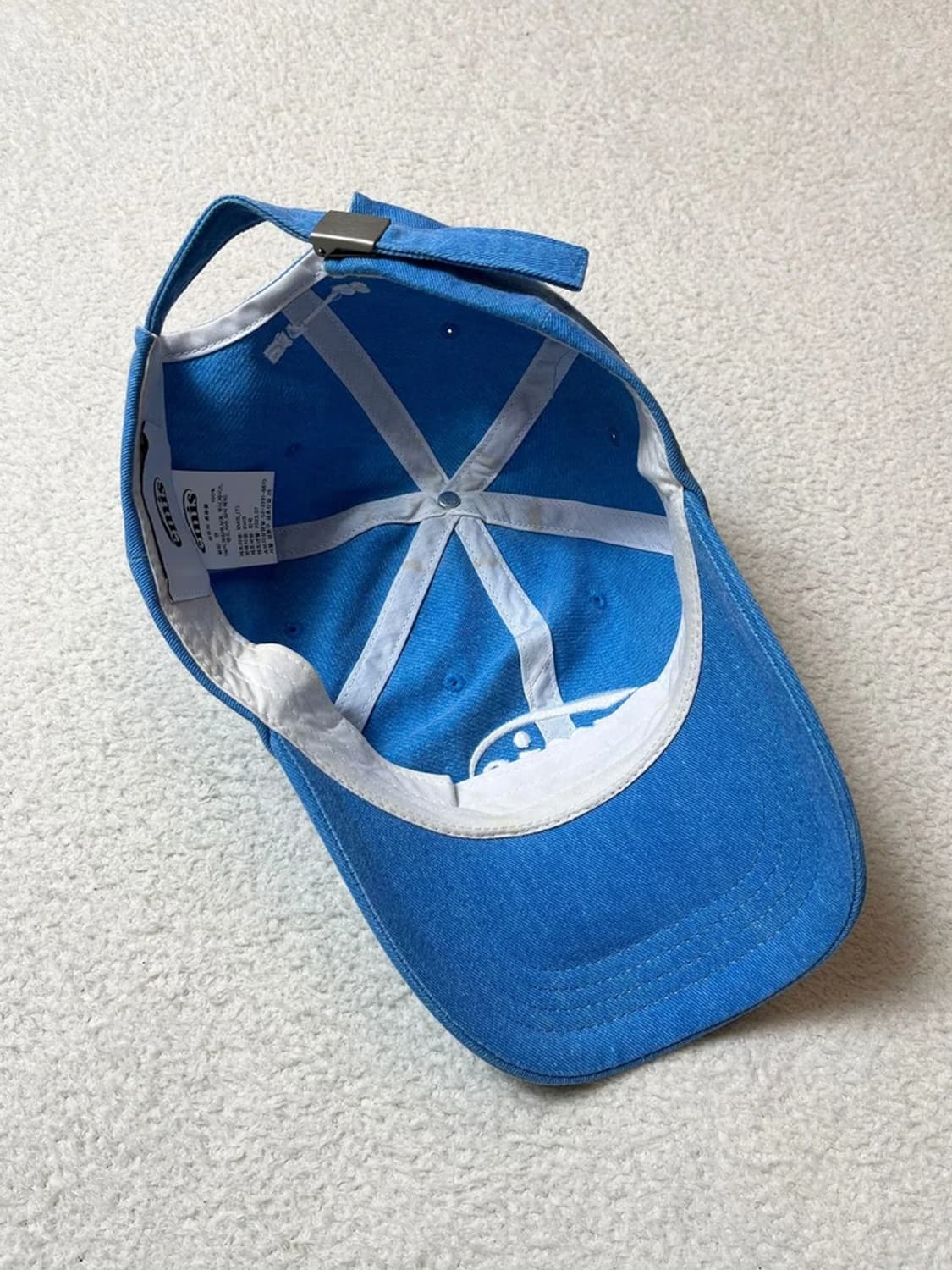 이미스 emis 23ss 피그먼트 볼캡 A1680 상품이미지7