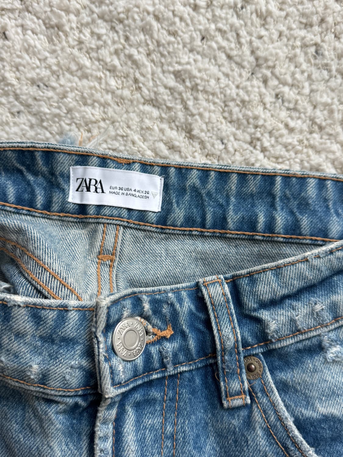 자라(zara) 데님 쇼츠 / 청반바지 상품이미지4
