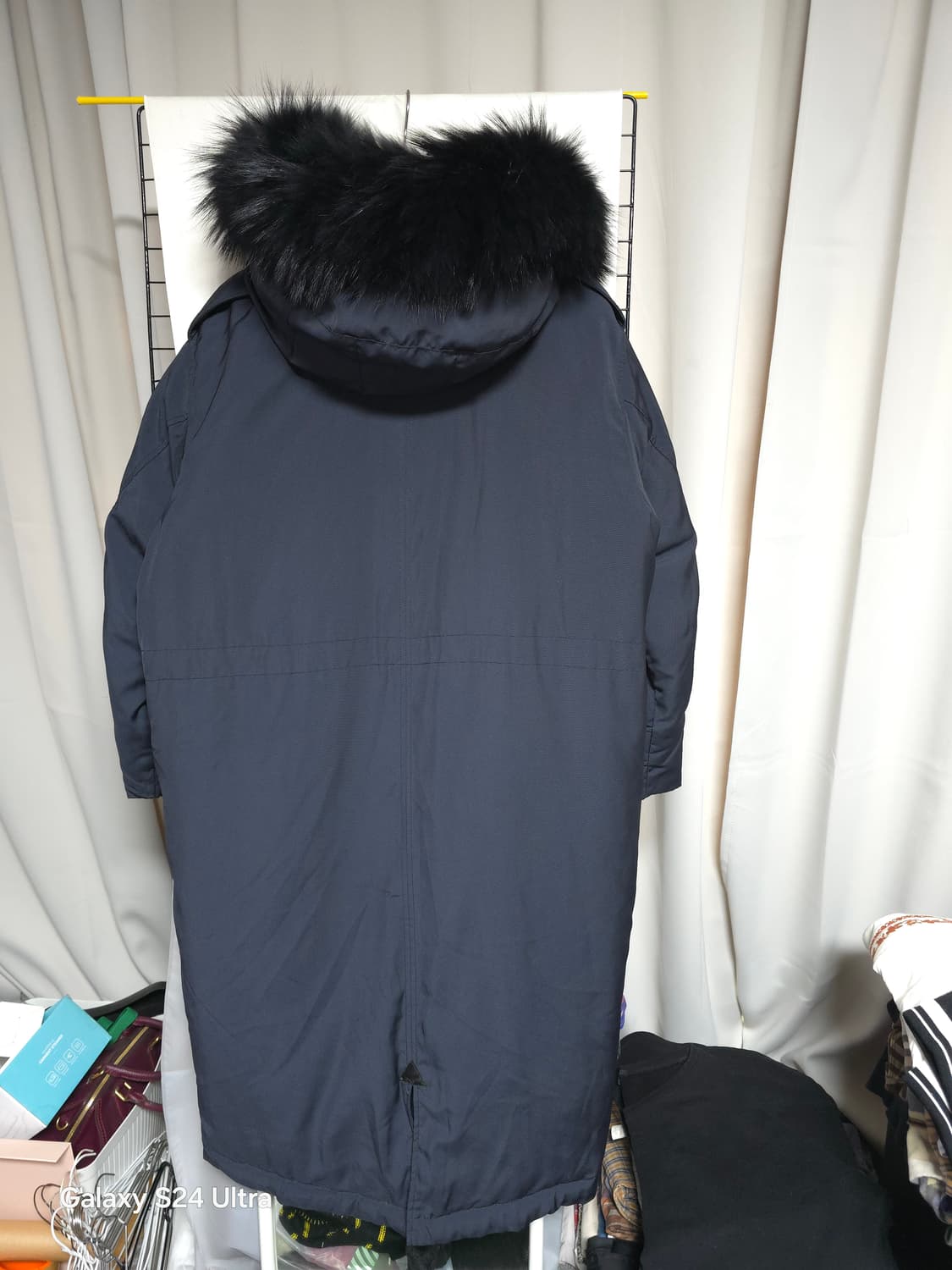 톰보이 라쿤퍼 덕다운  롱패딩 85-92-160 ✨️정품✨️
 상품이미지2