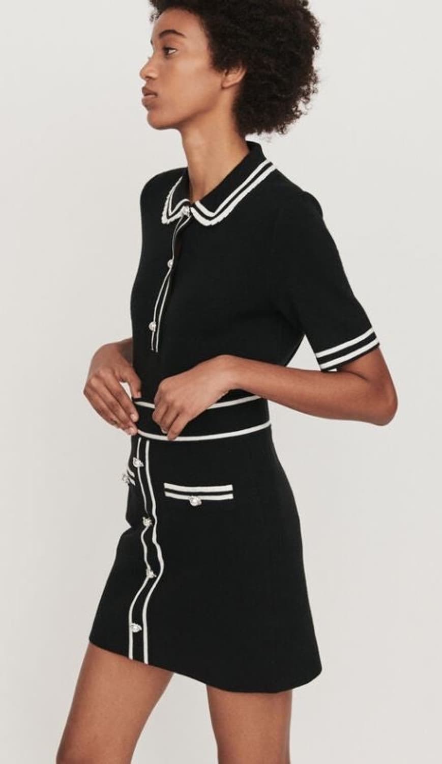 마쥬 니트 미니 스커트 36 (택O) 상품이미지2