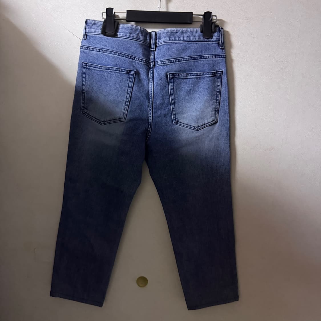 타임 테이퍼드 핏 연청 데님진 82 (여성 66-77정도) 상품이미지5