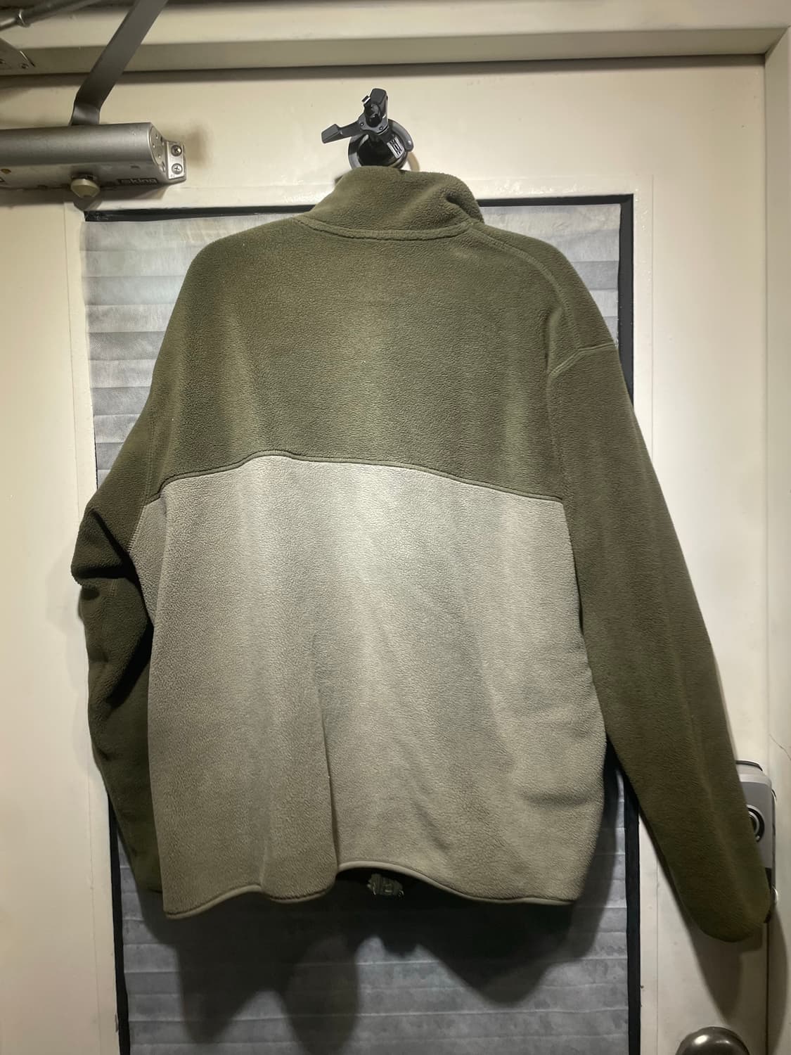 유니클로 투톤 기모 풀집업 자켓 xl 상품이미지3