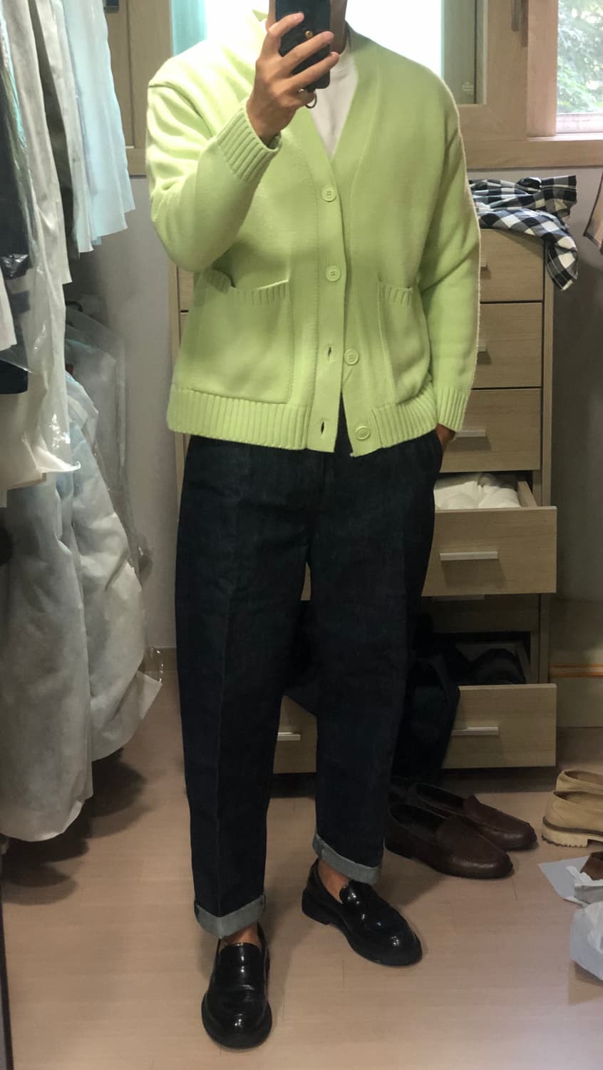 PLAC 진 : 크롭 테이퍼드 데님팬츠 P51 로우 [이집트 데님] 상품이미지10