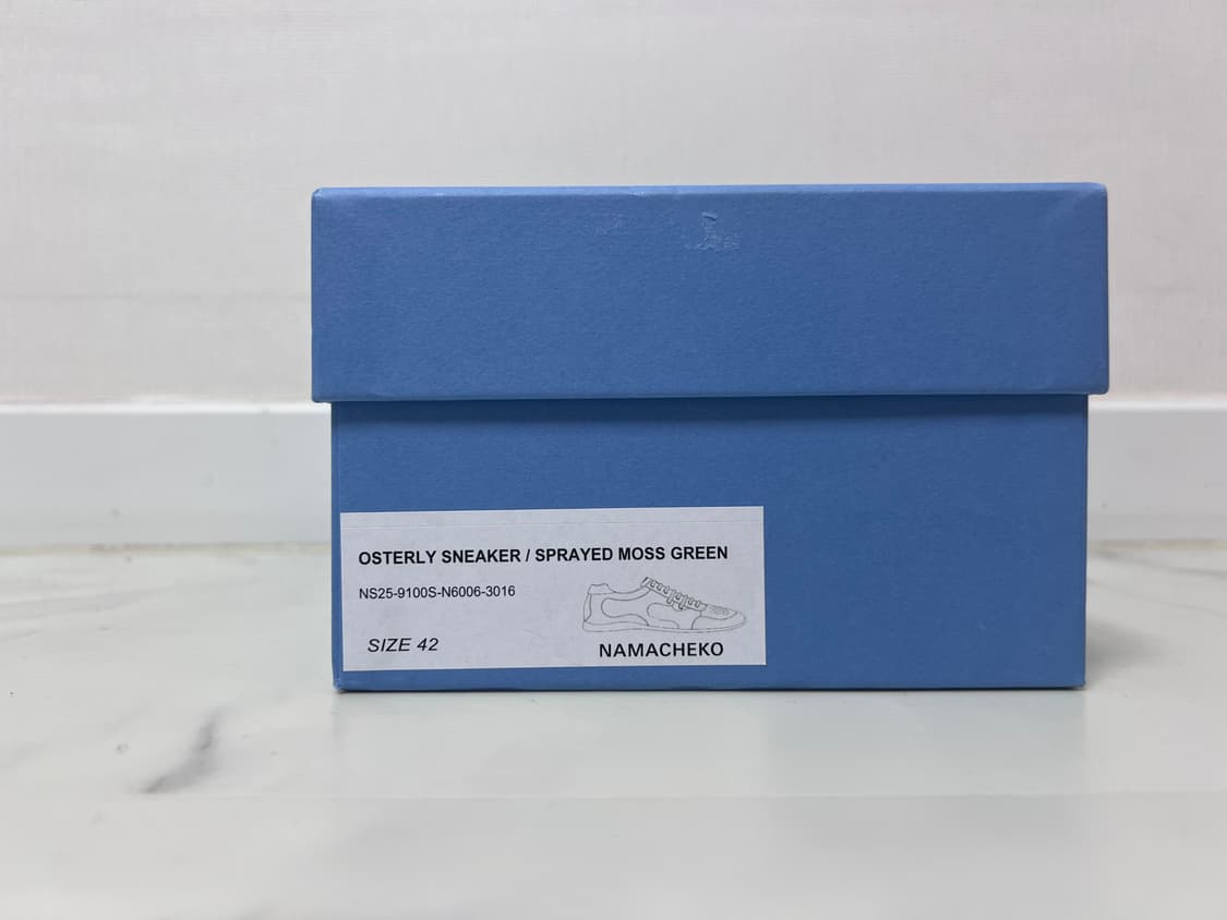 [42] 나마체코 SS25 오스터리 스니커즈 모스그린 상품이미지8