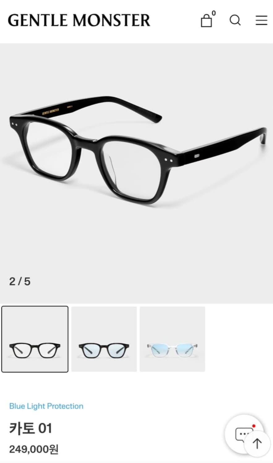 젠틀몬스터 카토 cato 상품이미지1