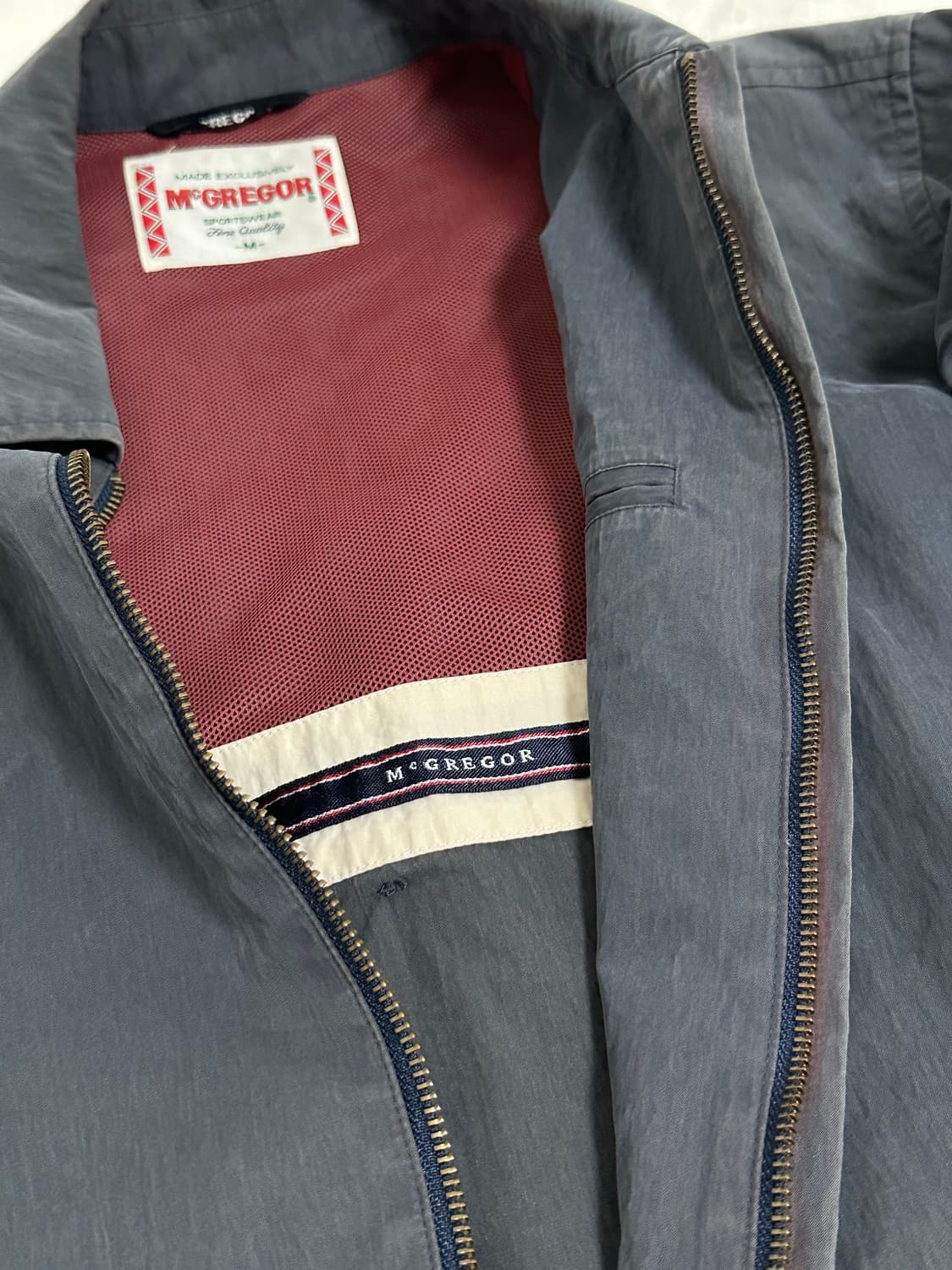 00s USA 빈티지 멕그리거 자켓  차콜 미디움 상품이미지4