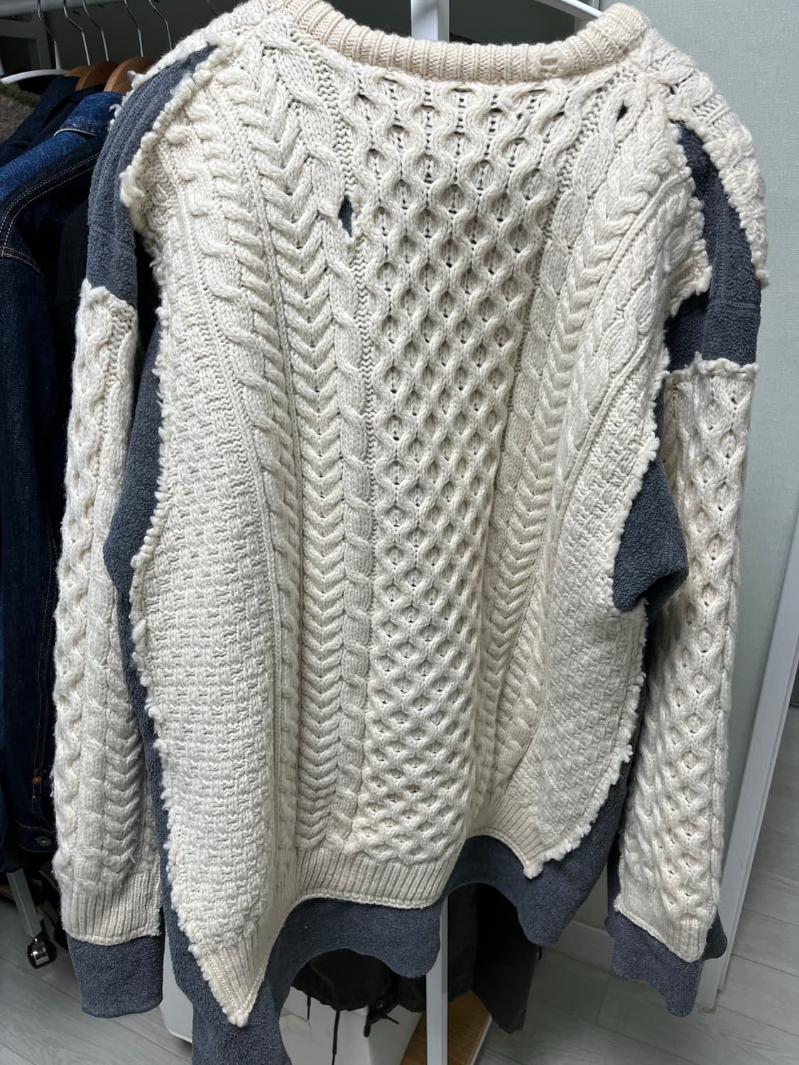 리빌드 바이 니들스 피셔맨 니트 상품이미지2