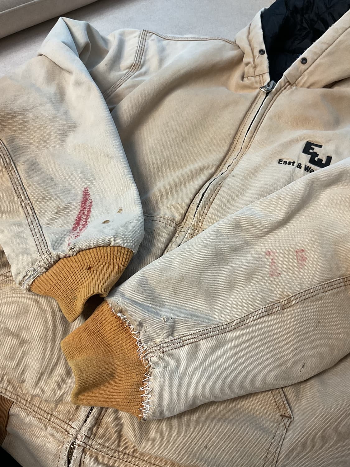 90s faded distressed duck active jacket 상품이미지2