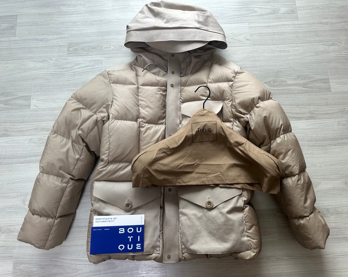 텐씨 카고 콤보 다운 재킷 - 베이지 상품이미지8