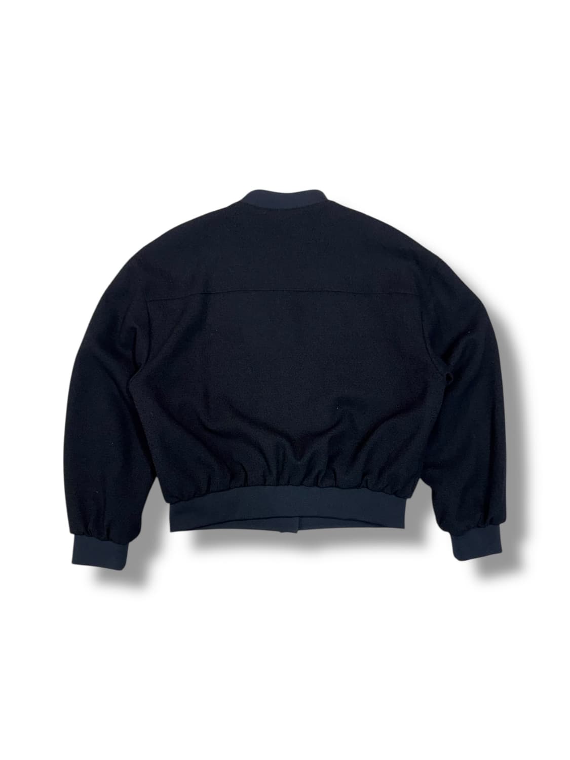 버튼 디테일 우먼스 딥네이비 블루종 자켓 (M)  상품이미지3