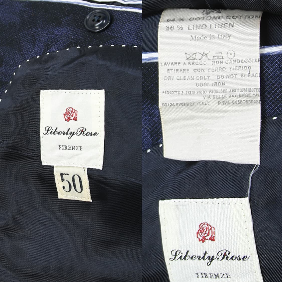 (착용컷) Liberty Rose 플라워 패턴 블레이져 (남성용 98) 상품이미지9