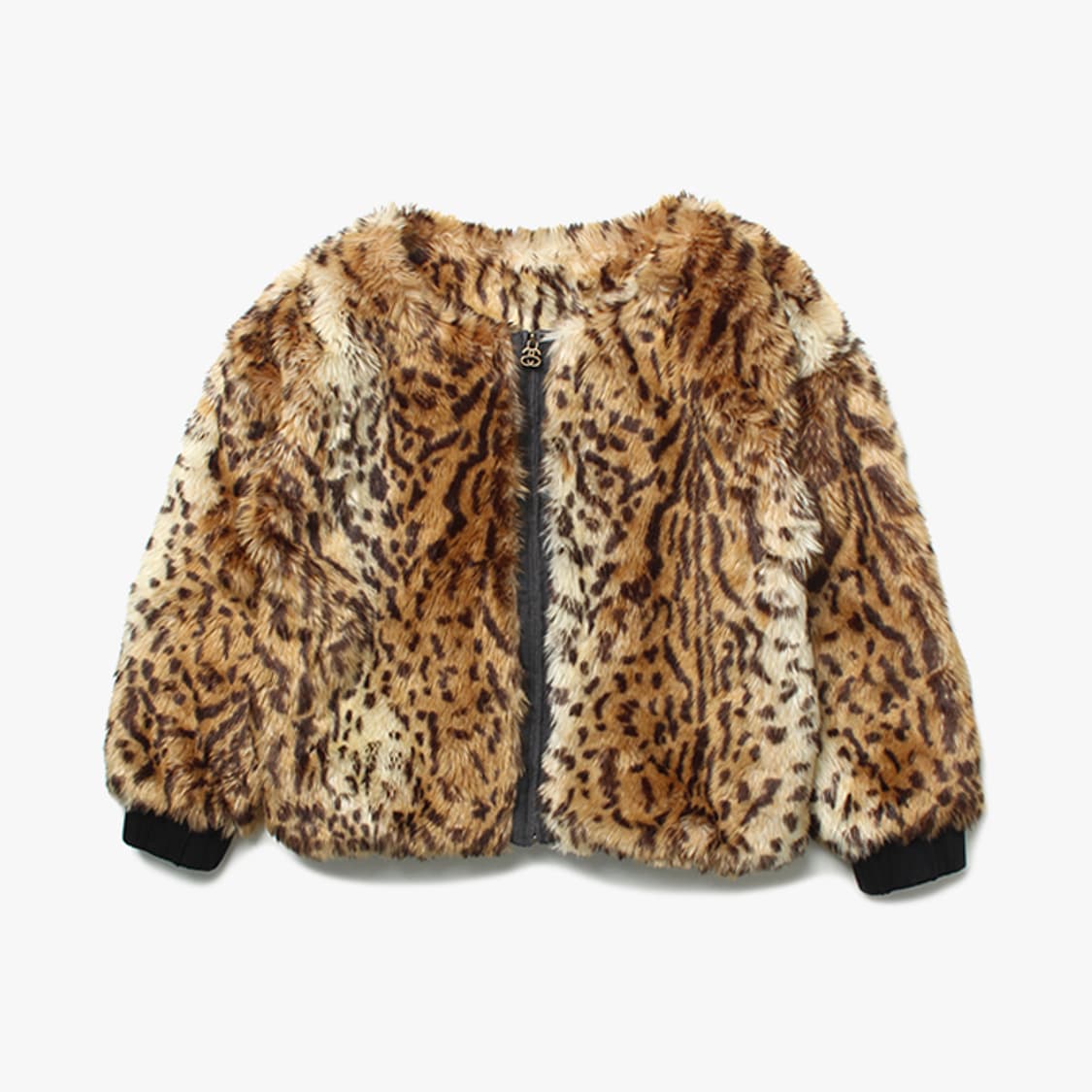 STUSSY "Pattern Fur Jacket" 상품이미지1