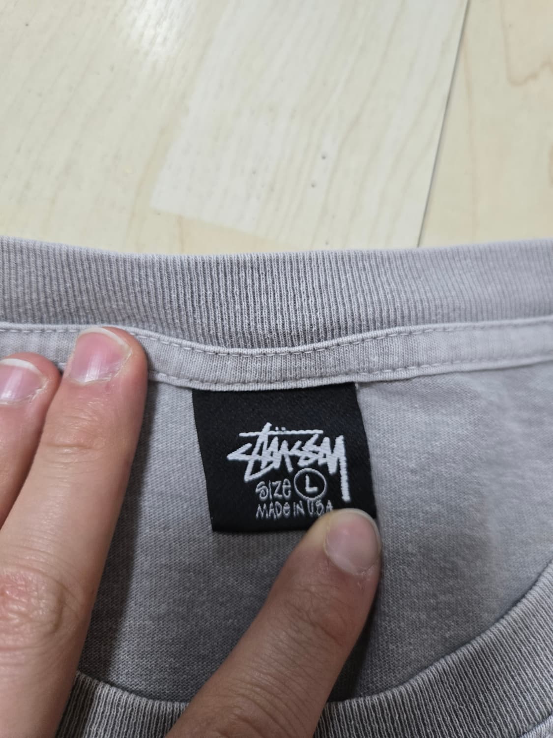 스투시 피그먼트 롱슬리브L 상품이미지3