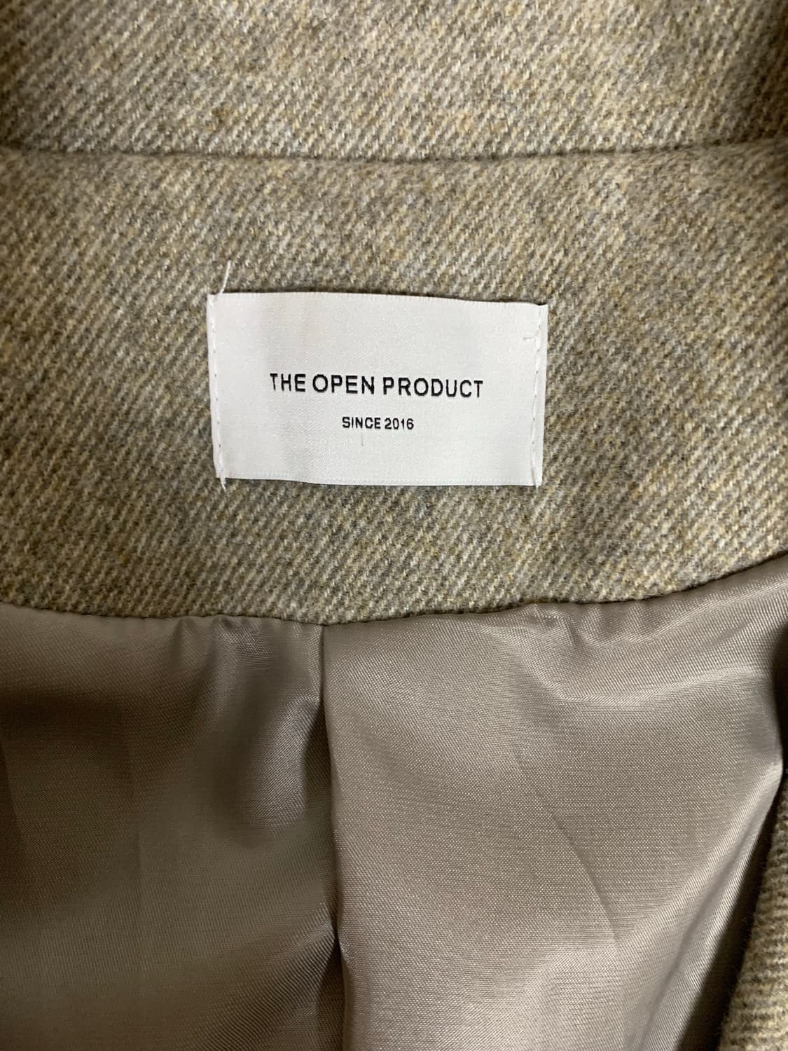 THE OPEN PRODUCT 울 자켓 상품이미지2