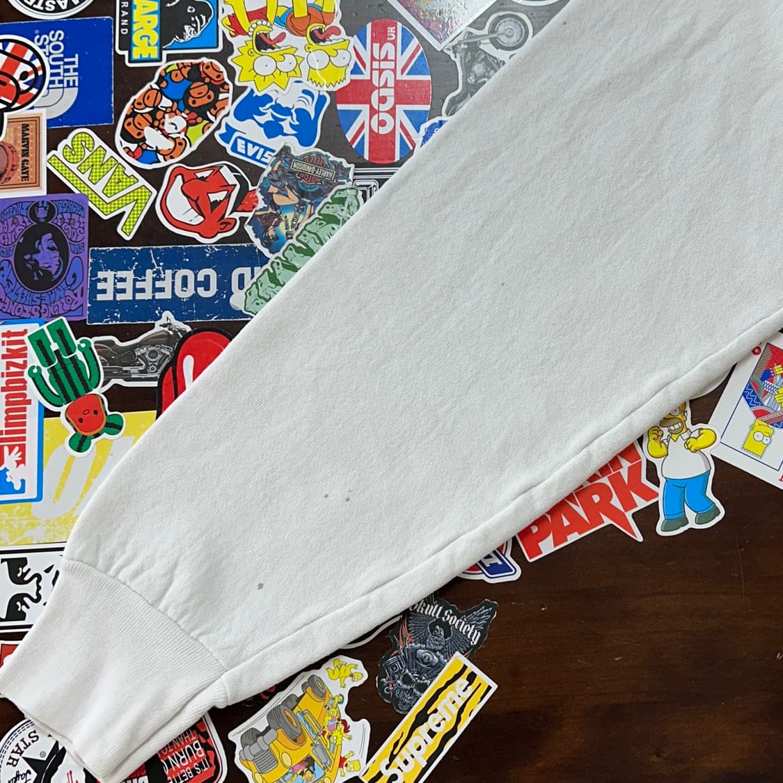 80s USA FOTL 메기 빈티지 스웻셔츠 M 상품이미지5