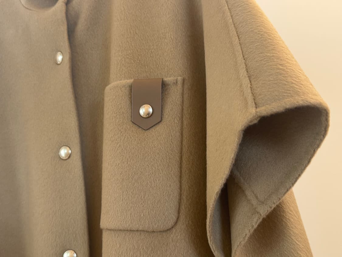 Ebm 에디션바이미샤 캐시미어 케이프코트 상품이미지3