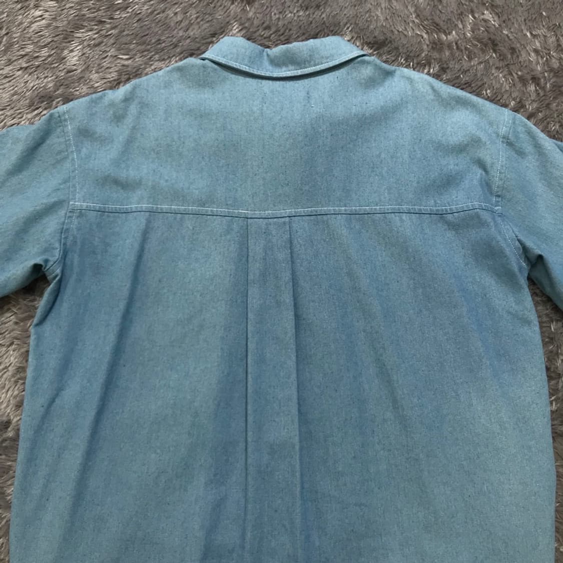 [[여성 F, A급] 스튜디오 톰보이 데님 카라넥 반팔원피스@209 상품이미지3