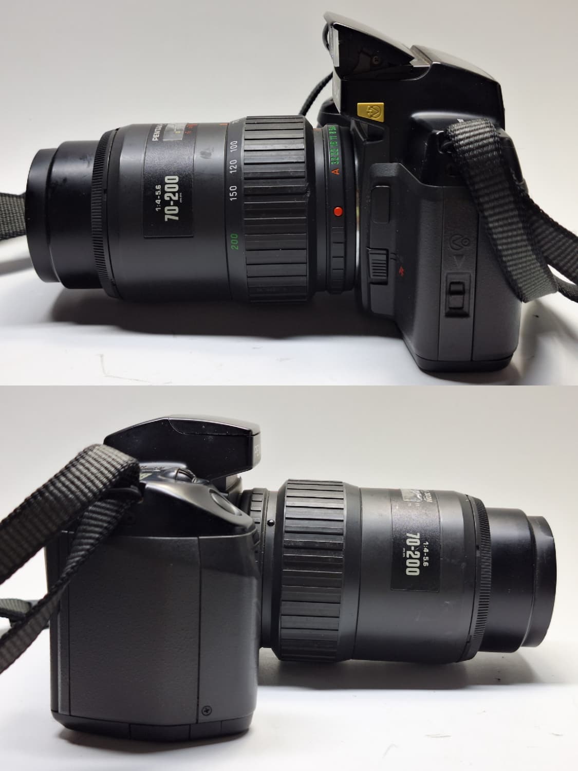 빈티지 필름카메라 풀세트/펜탁스 SF7 70-200mm 렌즈 스트랩 가방 상품이미지5