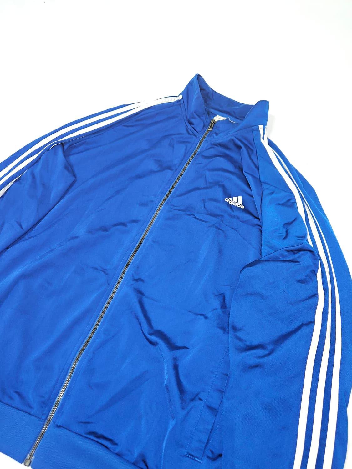 아디다스 삼선 코랄블루 트랙탑 져지 트레이닝 자켓 올드스쿨 대장급 XXL 상품이미지2