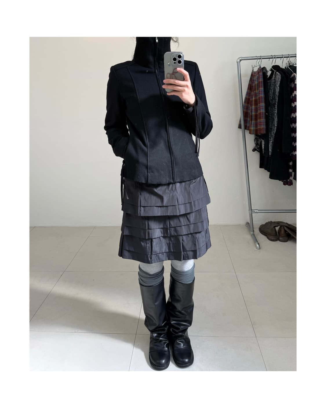 빈티지 울 혼방 자켓 상품이미지1