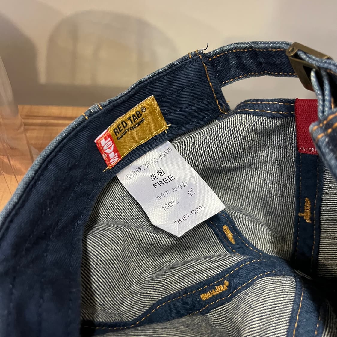 리바이스 데님 빈티지캡 상품이미지5