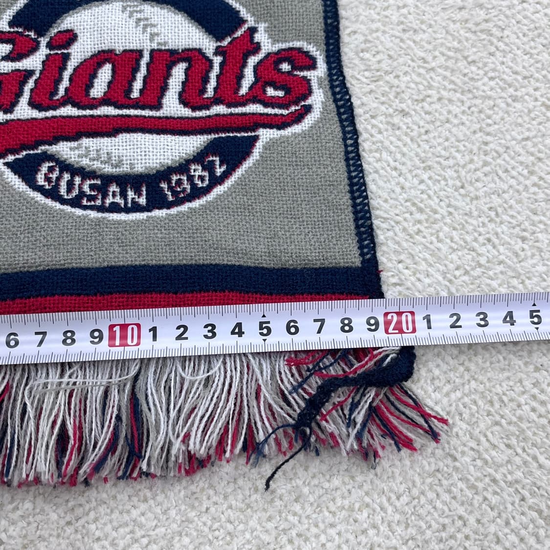 실측확인 롯데자이언츠 응원 머플러 0406E 상품이미지4