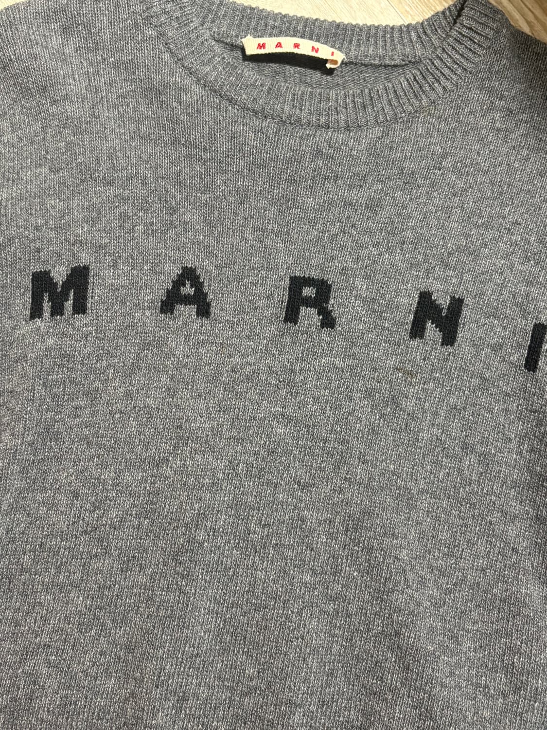 마르니 배색 니트 상품이미지2