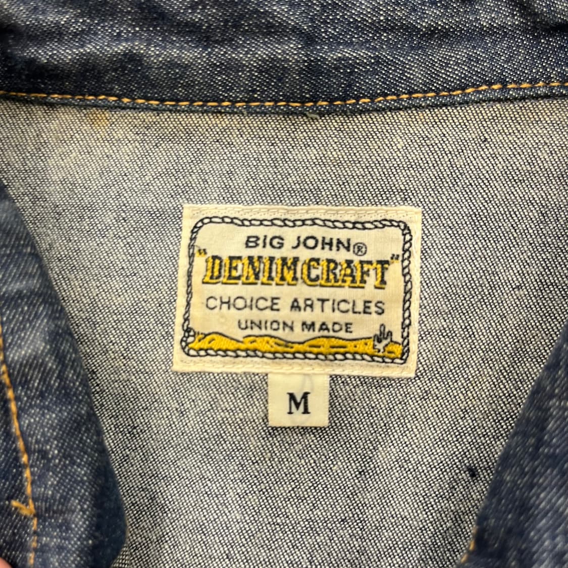 M 빅존 데님 웨스턴 셔츠 상품이미지5