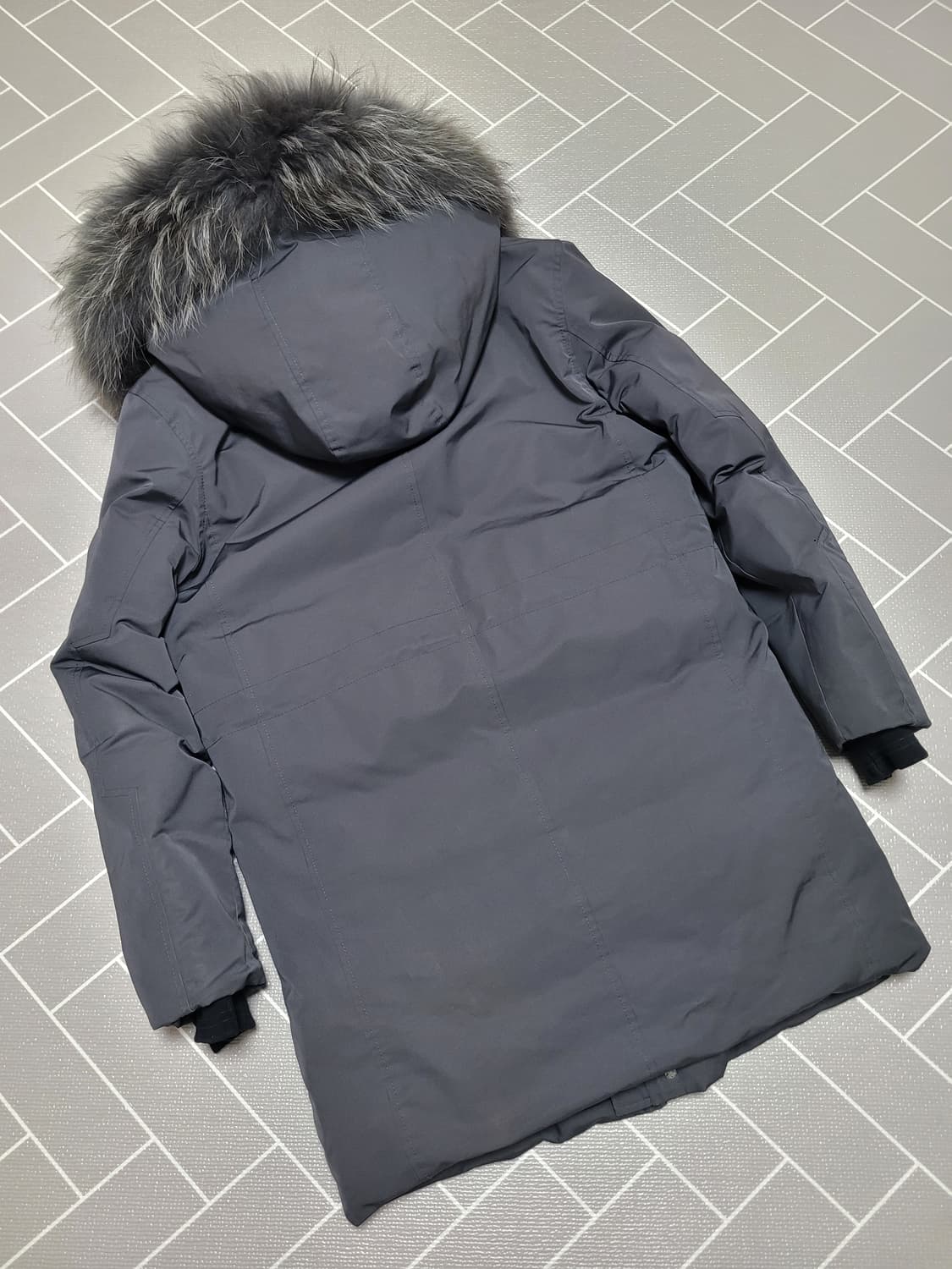 지오 송지오 리얼 라쿤 덕 다운 패딩 100 (95~97) 상품이미지2