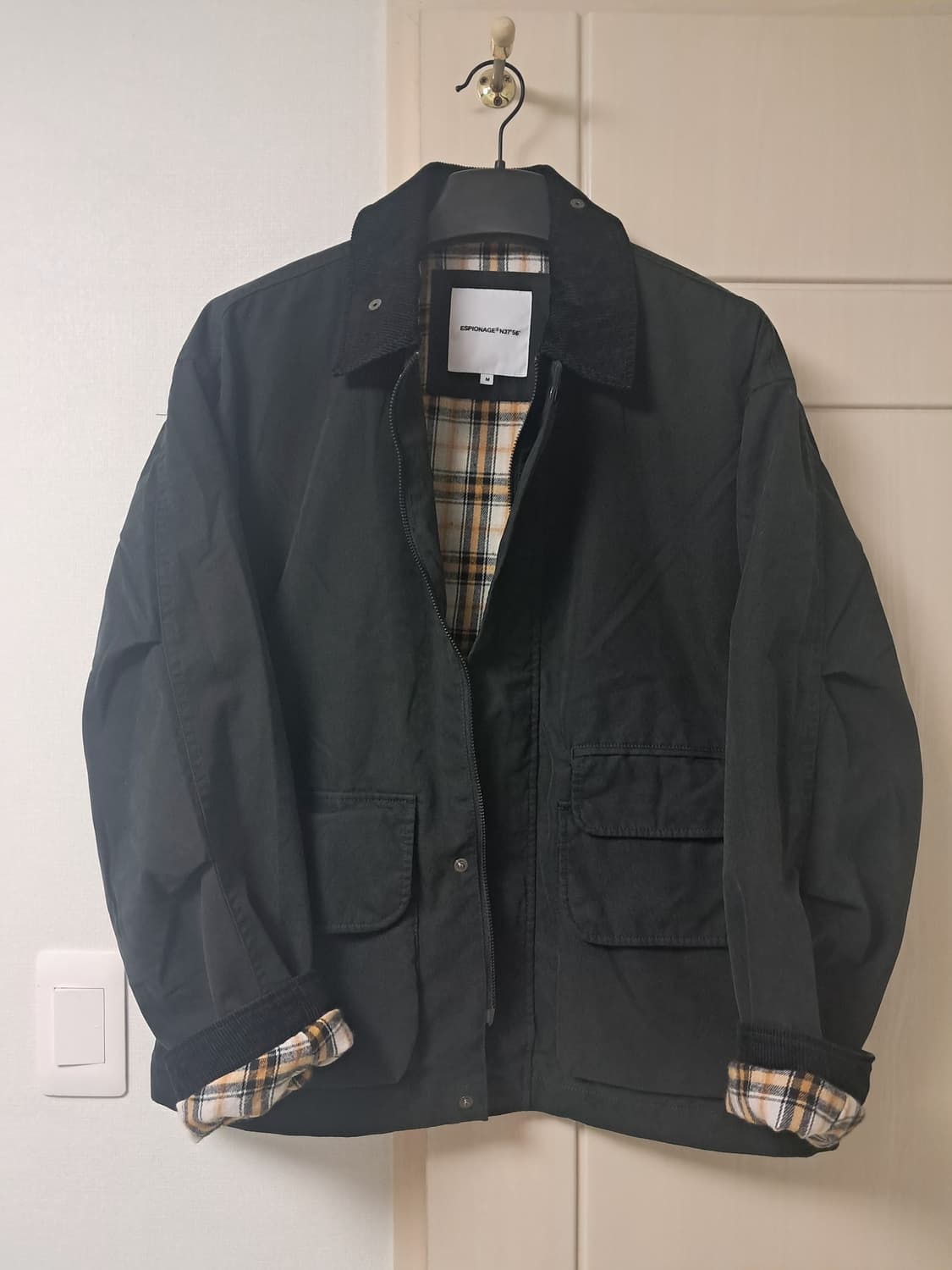 에스피오나지 헌팅 블루종 black (M size) 상품이미지1