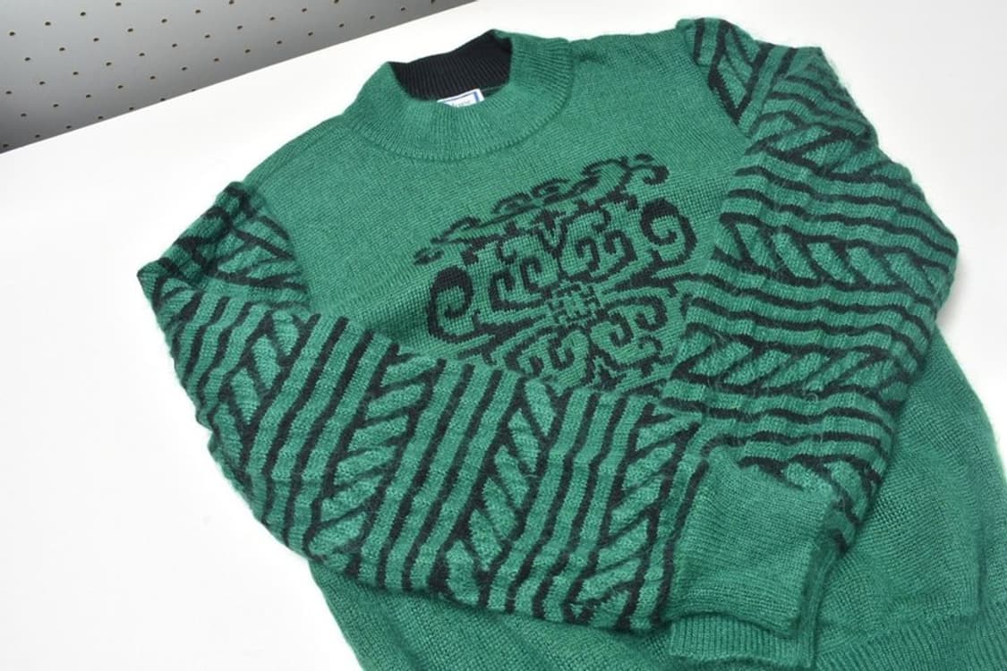 90S 입생로랑 울 니트 여성 M N1103 상품이미지4