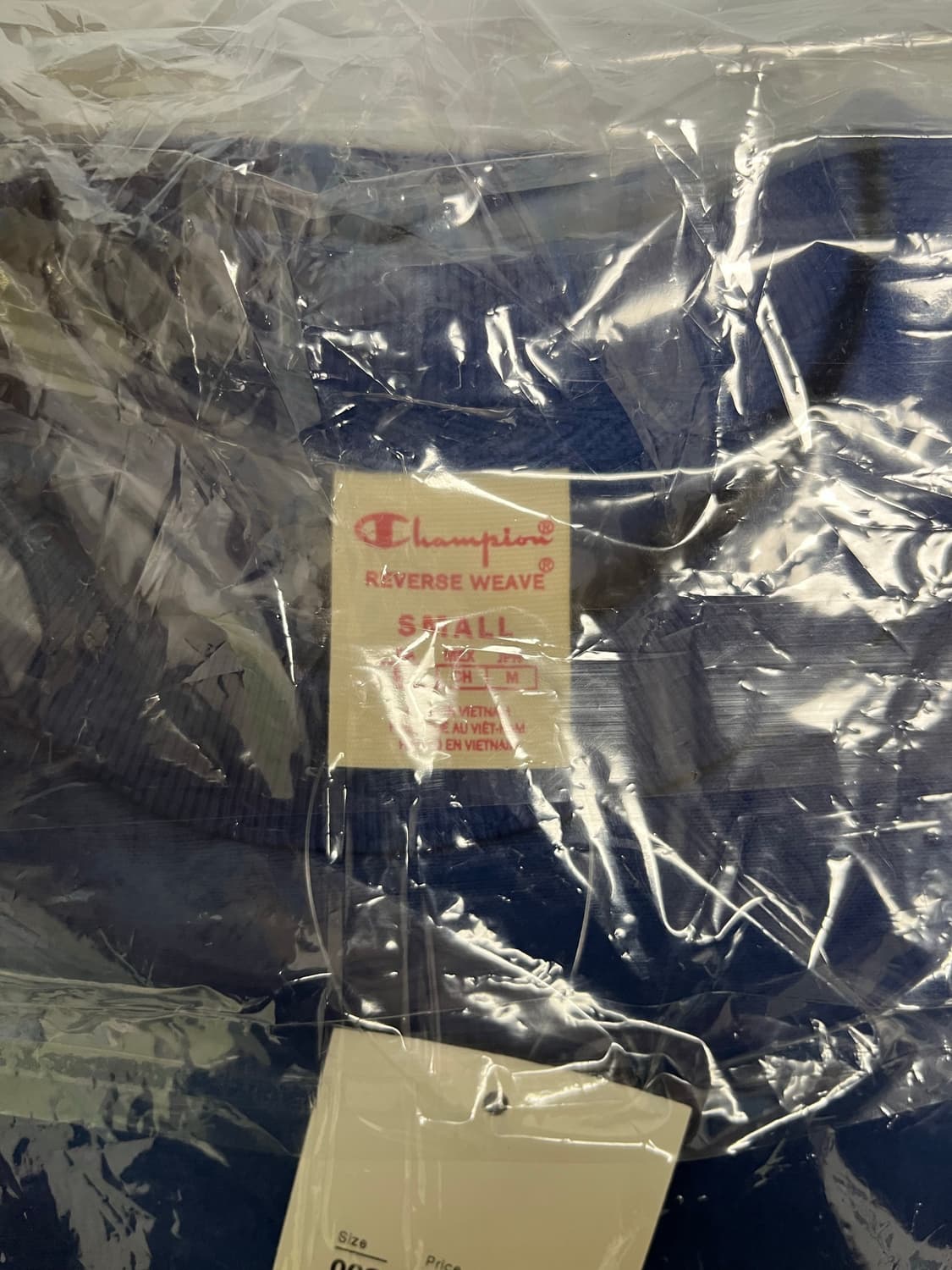 챔피온 리버스위브 레드텍 / 블루 색상 / S 상품이미지2