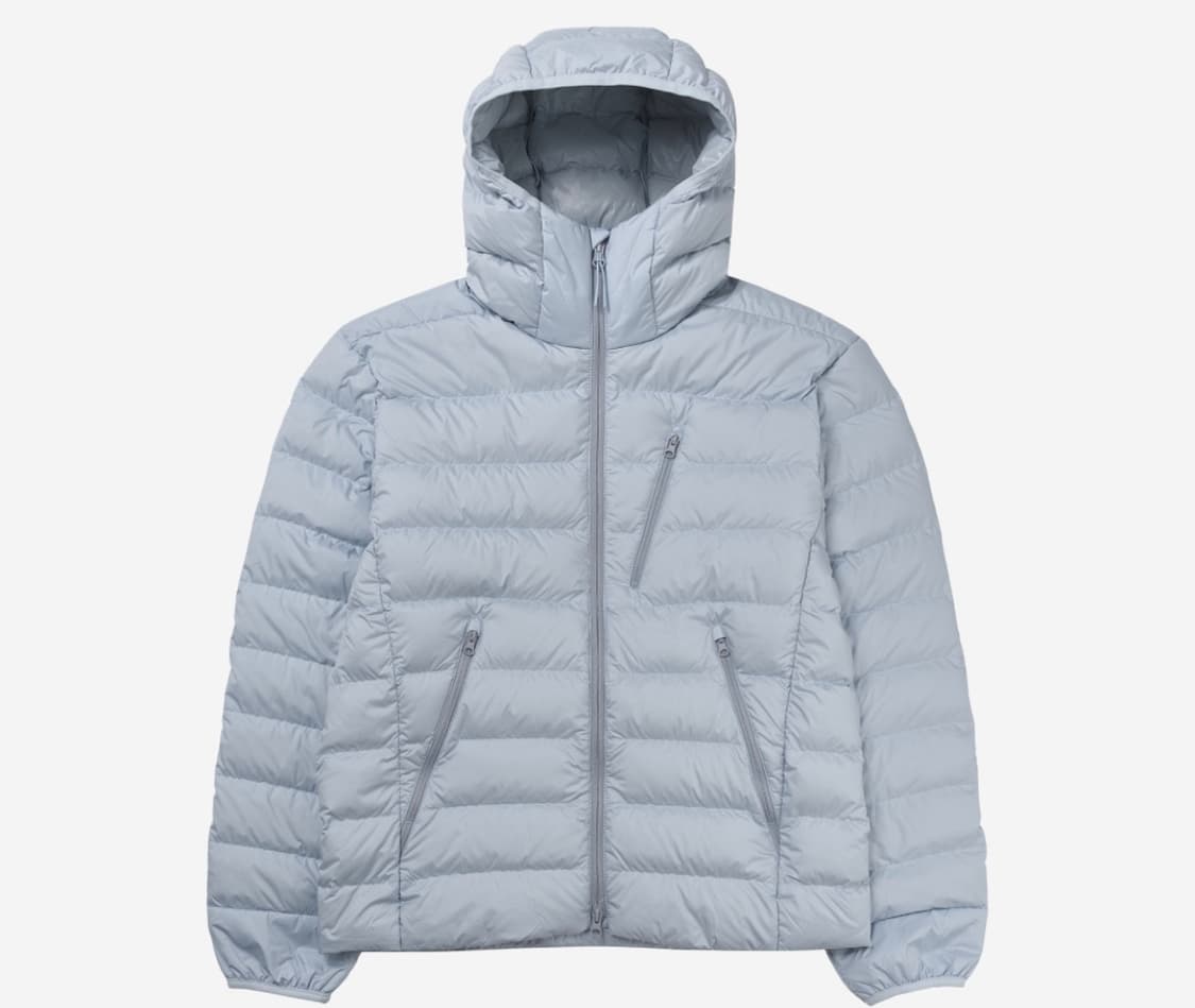 무신사 스탠다드 시티레저 후드 라이트다운 클라우디블루 상품이미지1