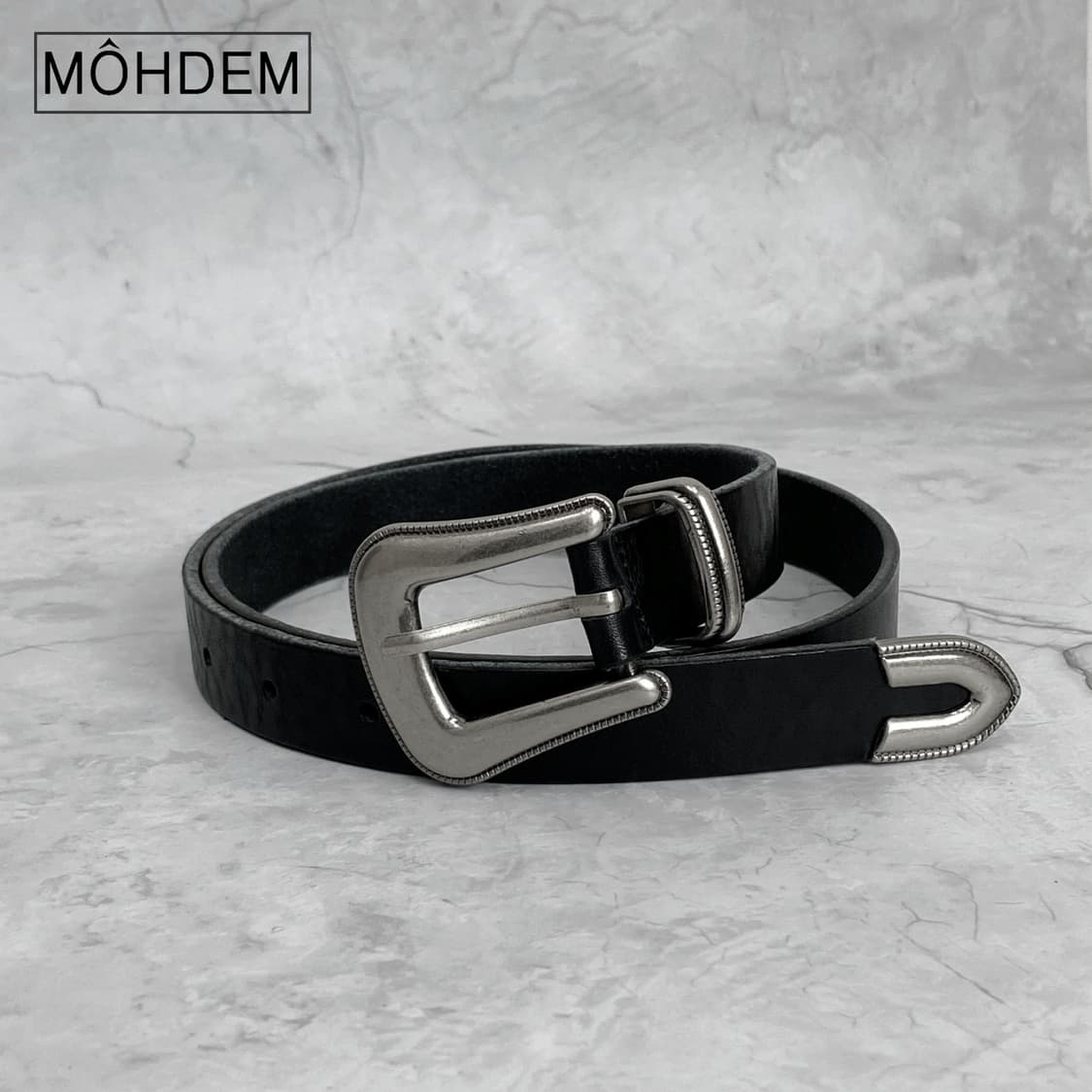 [Unisex] 클래식 웨스턴 이태리소가죽 벨트 상품이미지4