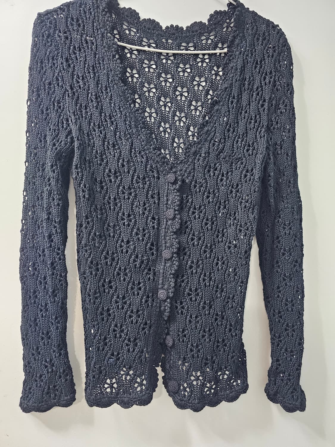 빈티지 청순 니트 가디건 상품이미지1