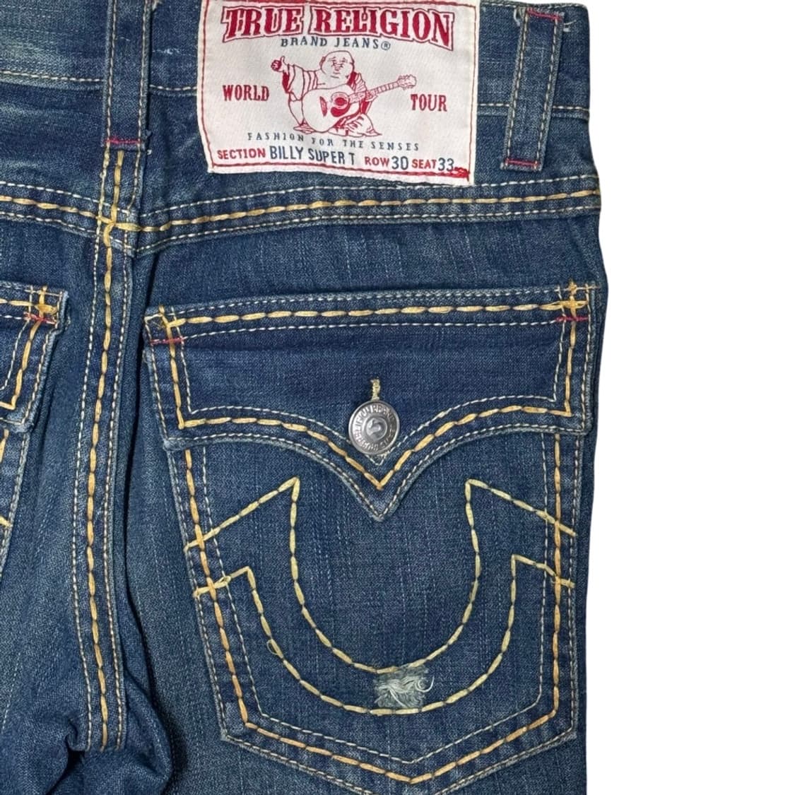 트루릴리전 월드투어 빌리 수퍼T 데님 팬츠 상품이미지6