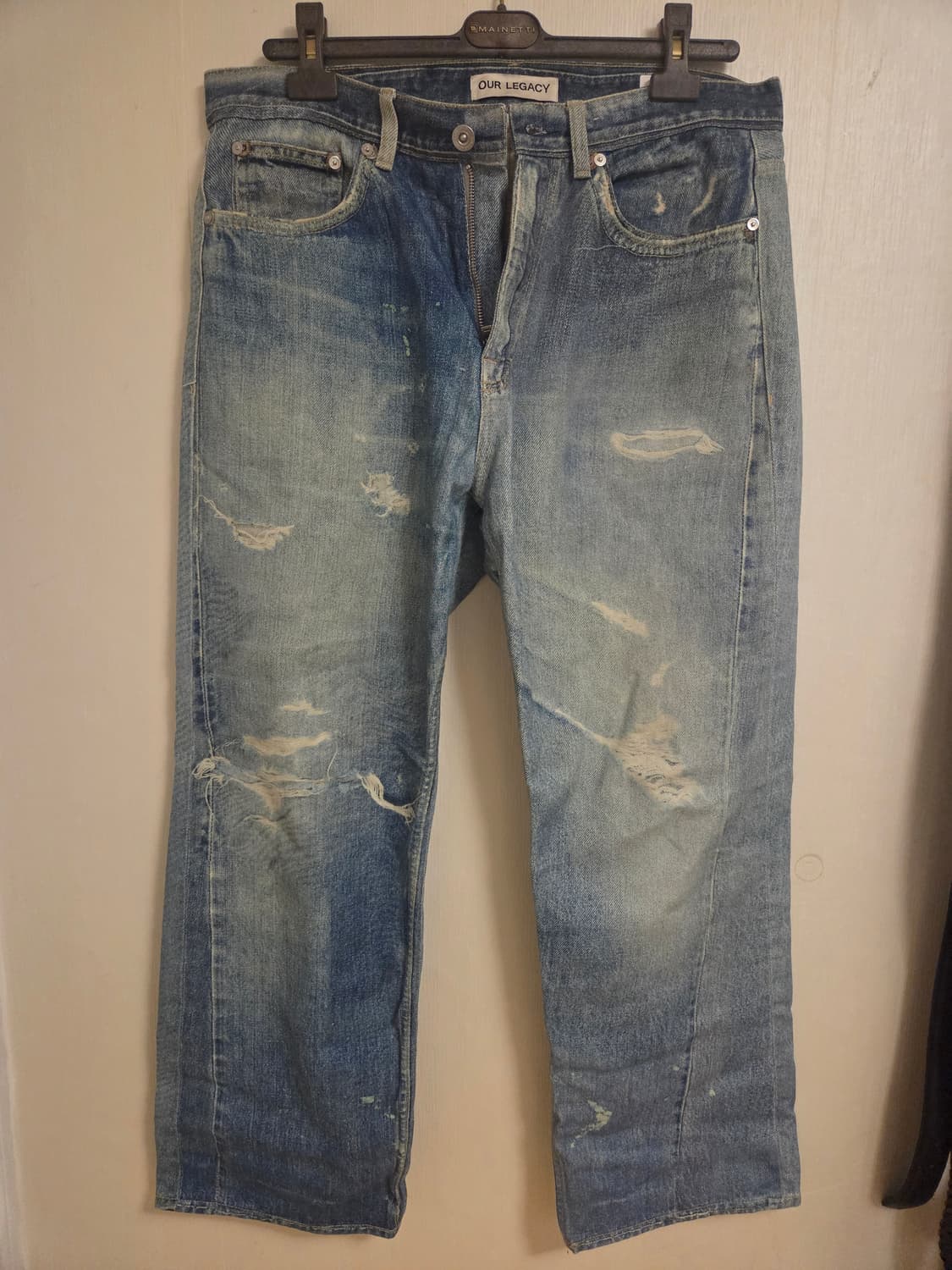 아워레가시 써드컷 디지털 데님 프린트 32 상품이미지2