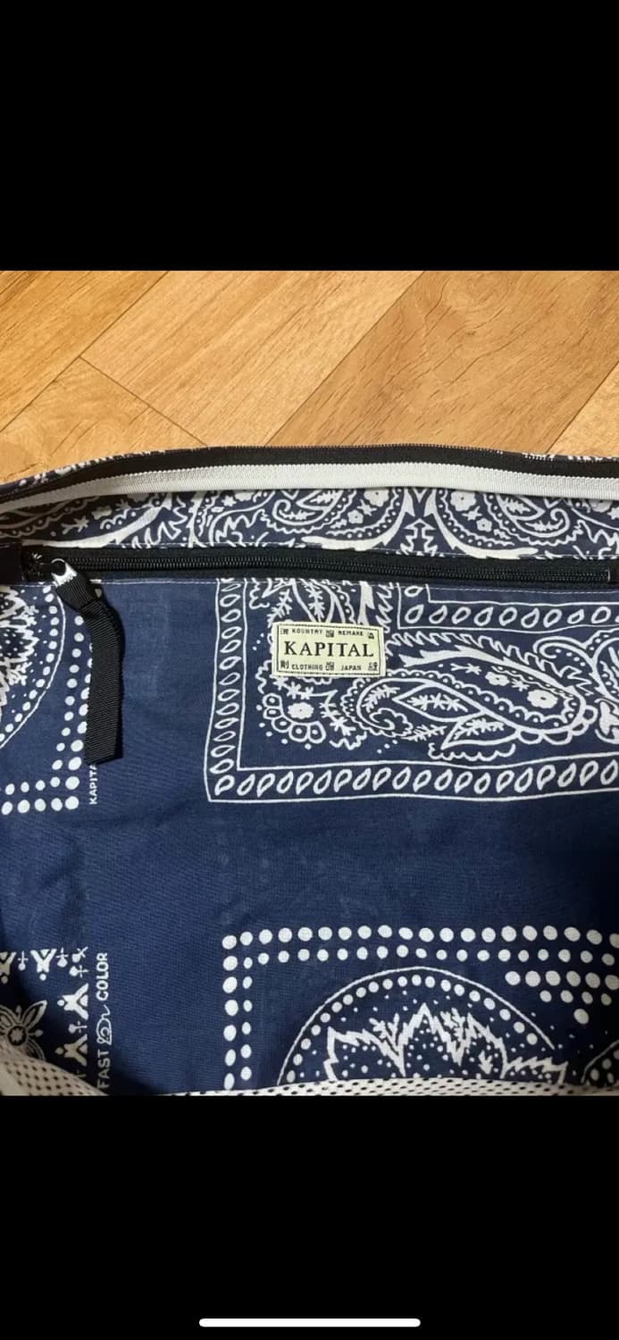 캐피탈 거즈 랫 브랜드 반다나 패치워크 호버백 상품이미지5