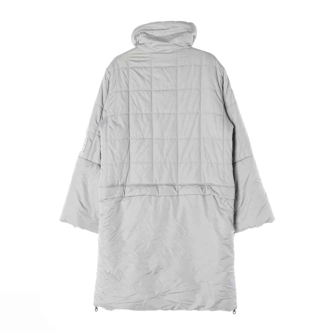 [M]샤넬 그레이 로고 버튼 양털 안감 롱 패딩 파카 점퍼
 상품이미지3