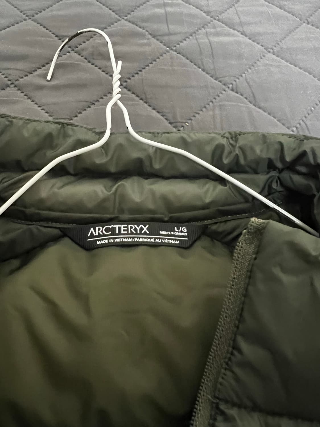 아크테릭스 세륨 자켓 논후드 포리지 택 뗀 새상품급 (L) 판매 상품이미지10