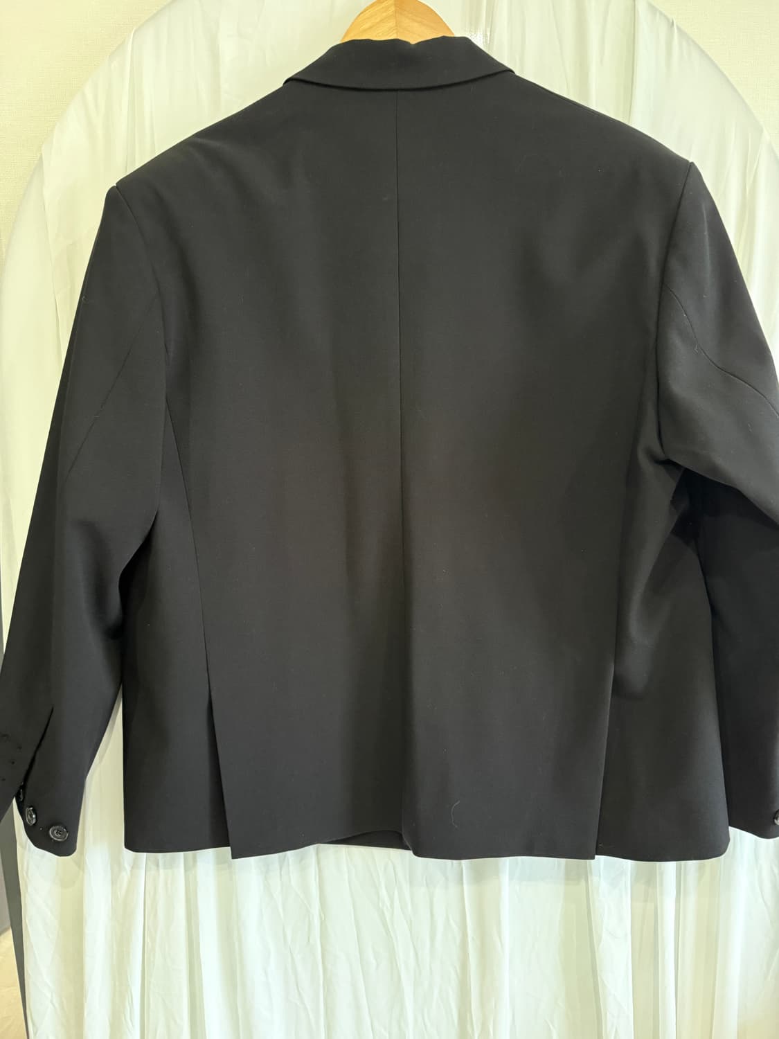 스키즘 인듀싱 매니 오버 자켓 블랙 M (블레이저 자켓) 상품이미지4