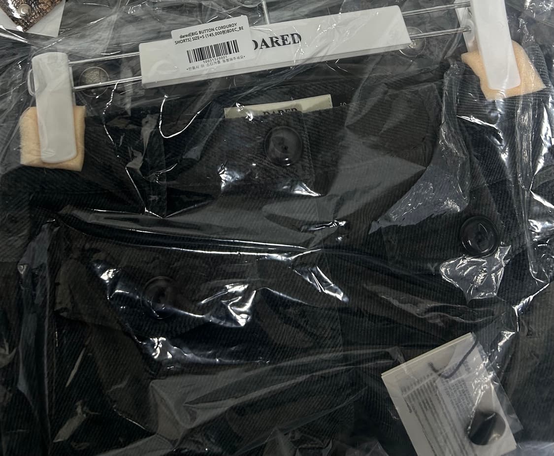 데어드 코듀로이 쇼츠 상품이미지3