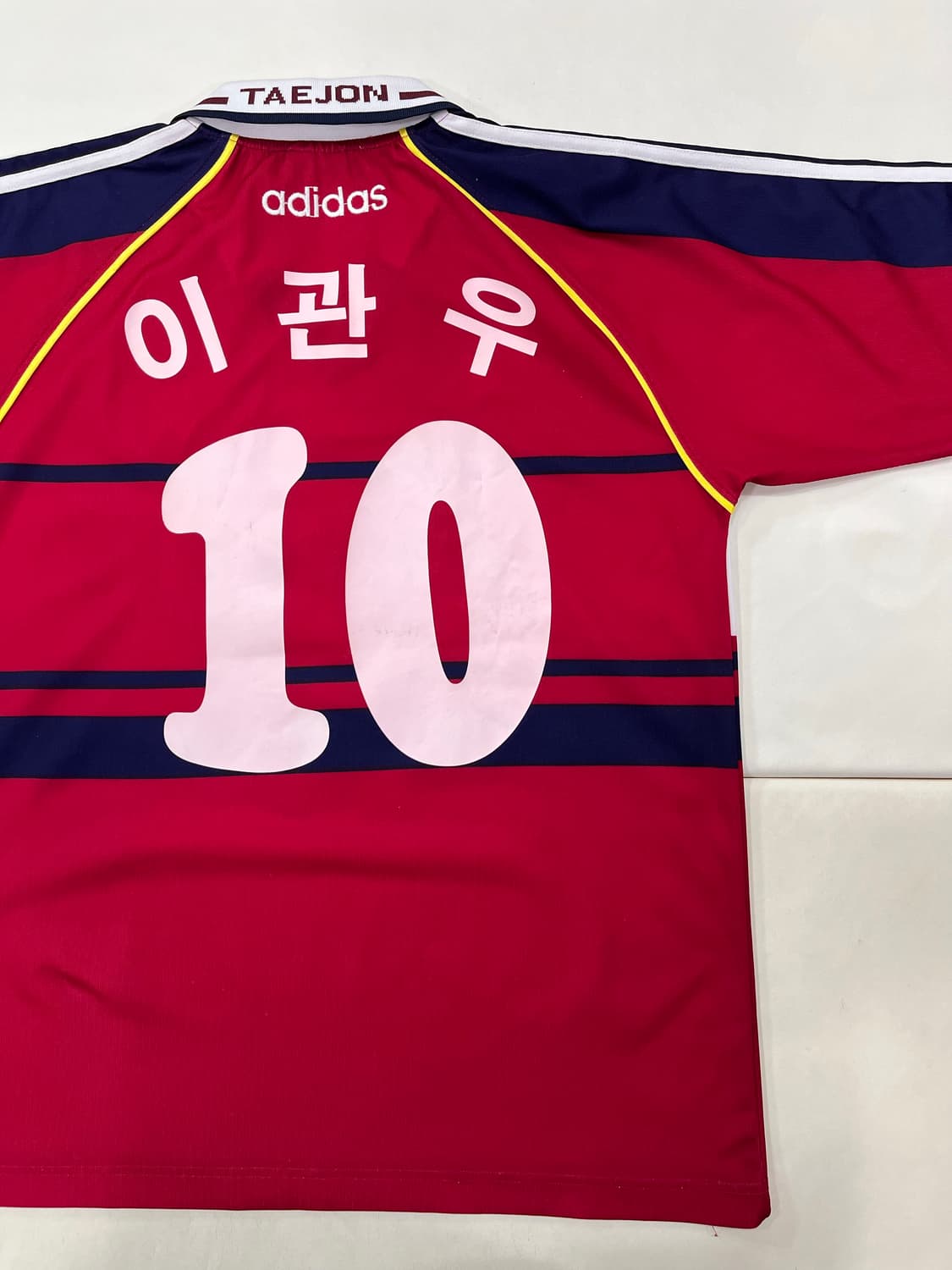 아디다스 2001 대전 하나 시티즌 FC 홈 이관우 상품이미지8