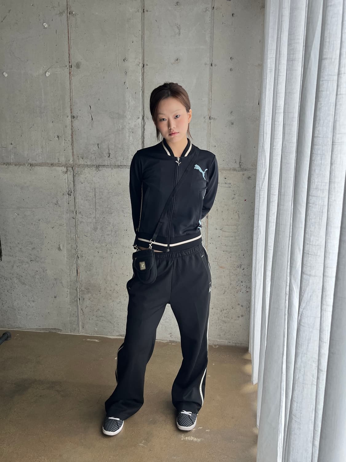 (Deadstock)90s Courreges 꾸레쥬 미니 크로스백 상품이미지2