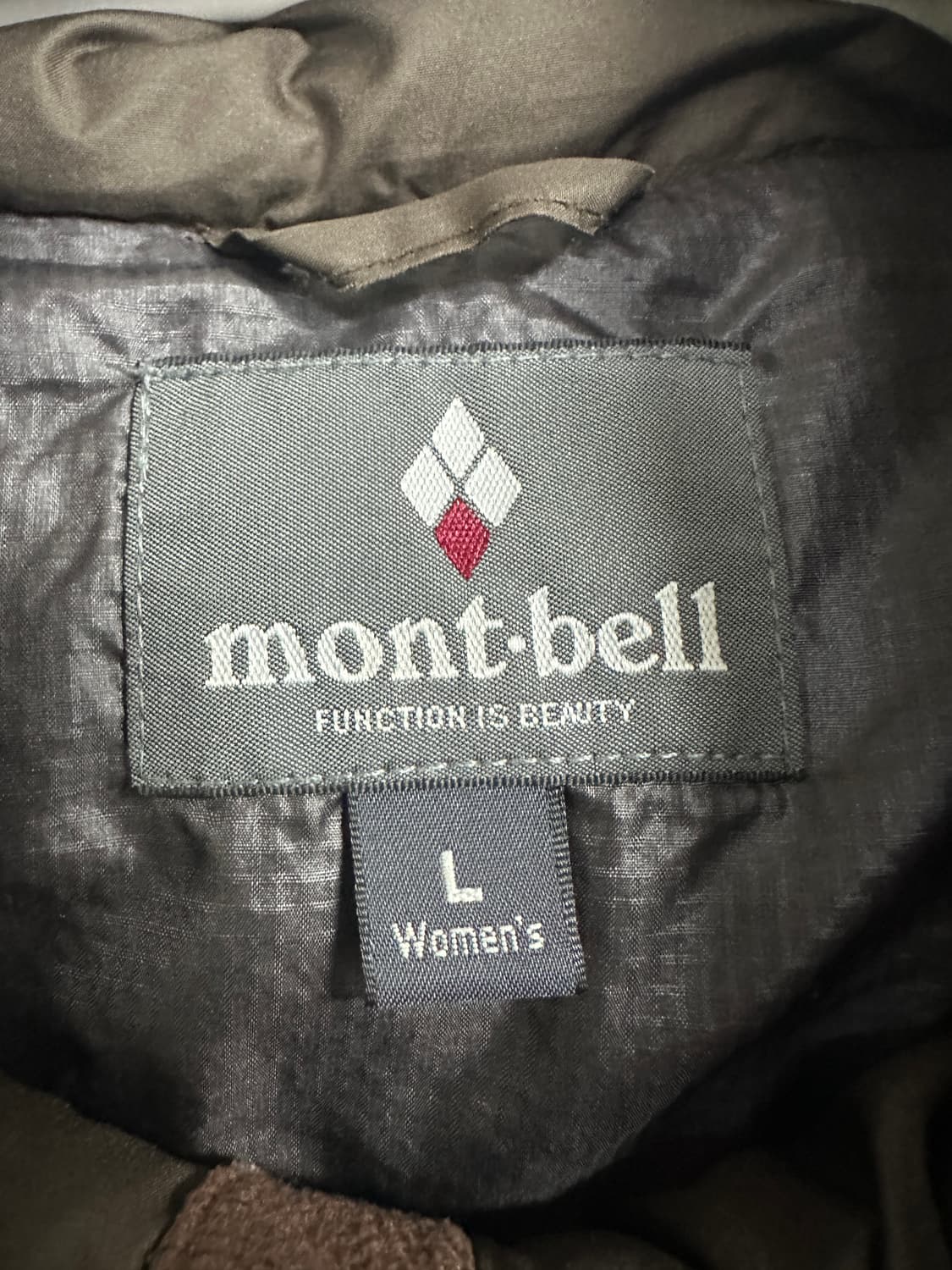 몽벨 브라운 롱패딩 상품이미지3