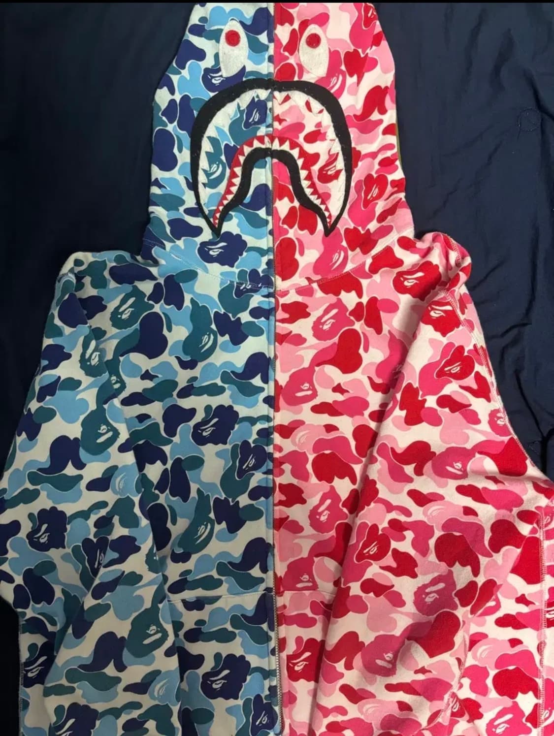 베이프 아수라 후드집업 상품이미지1