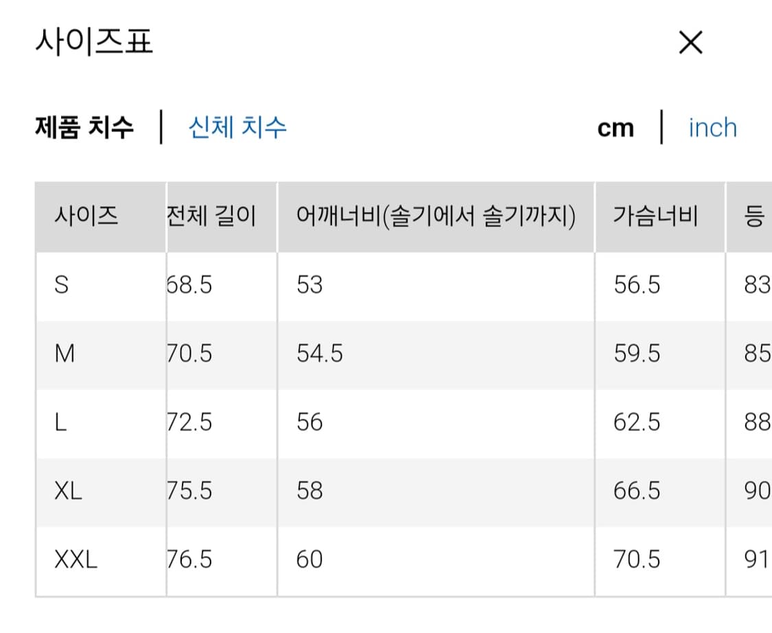 유니클로U 오버사이즈 데님자켓 블랙 L 르메르 상품이미지6